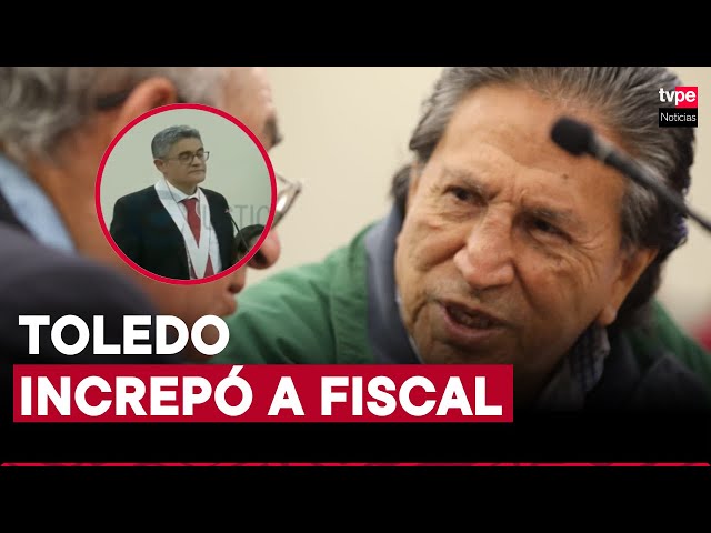 ⁣Alejandro Toledo interrumpió a fiscal Domingo Pérez en plena audiencia: ¿A quién solicité yo?