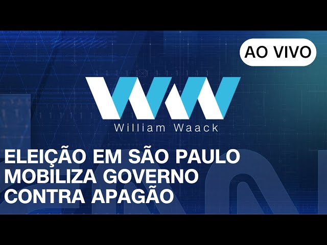 ⁣AO VIVO - WW - ELEIÇÃO EM SÃO PAULO MOBILIZA GOVERNO CONTRA APAGÃO - 14/10/2024