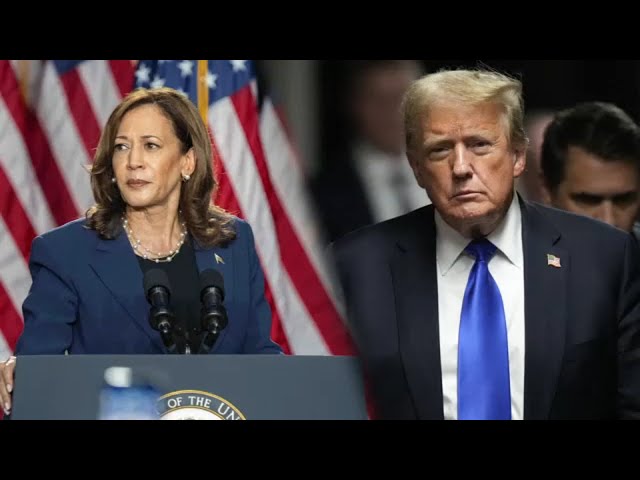 ⁣Kamala Harris releases medical records while questioning Trump's fitness for office