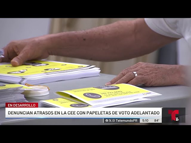 ⁣Sin enviar más de 100,000 sobres de voto por correo