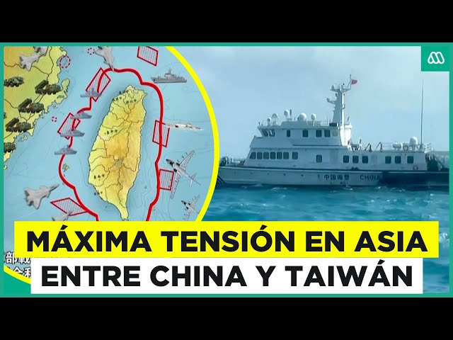 ⁣Máxima tensión entre China y Taiwán: ¿Nuevo conflicto mundial?