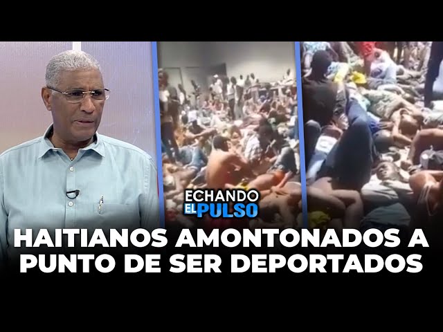 ⁣Johnny Vásquez | "Haitianos amontonados a punto de ser deportados" | Echando El Pulso