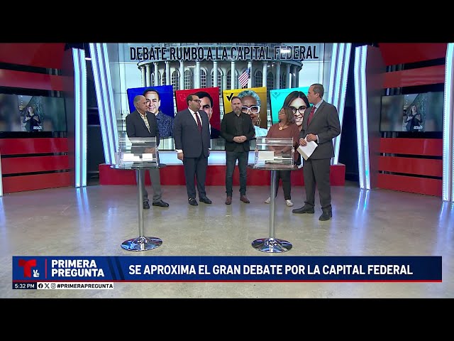 ⁣Primera Pregunta: De cara al Gran Debate por la Capital Federal