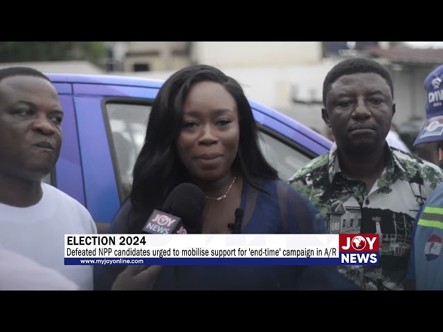 ⁣Election 2024: Defeated NPP candidates urged to mobilise support for 'end-time' campaign i