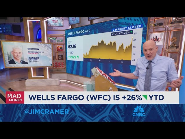 ⁣If the Fed cuts more slowly, that's good for JPMorgan, says Jim Cramer