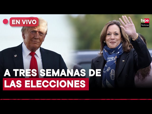 ⁣Donald Trump vs. Kamala Harris: predicción de elecciones en EE.UU. señala empate | Geoumundo