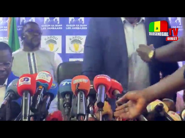 ⁣[LIVE] Bougane Gueye Dany "Ousmane Sonko a pris mon programme Tekki"