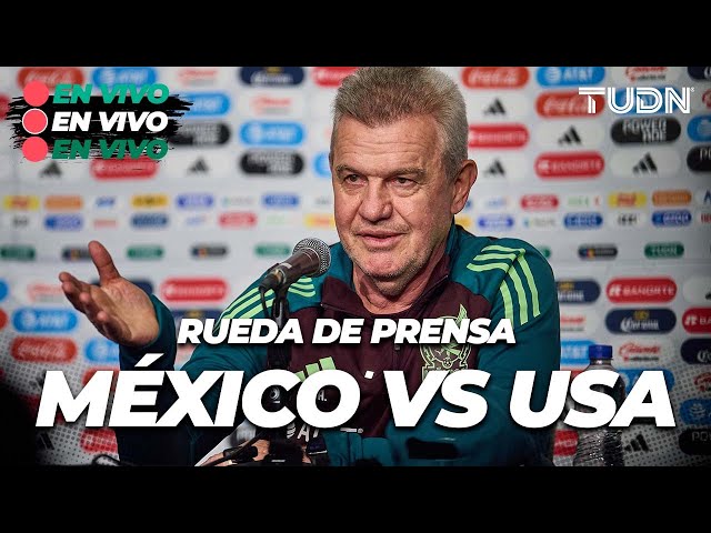 ⁣EN VIVO : Conferencia de la Selección Mexicana previo al México vs USA | Desde Guadalajara | TUDN