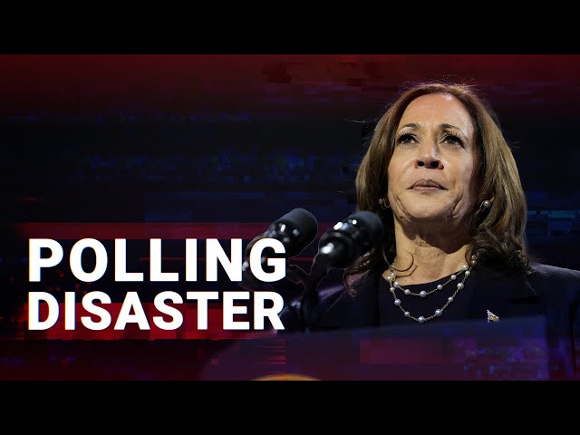 ⁣Kamala Harris’s unhinged media blitz backfires as latest polls spell disaster