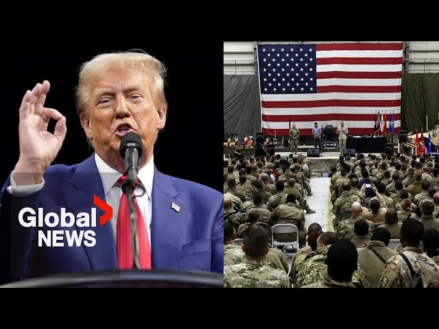 ⁣Trump threatens use of US military against political opponents