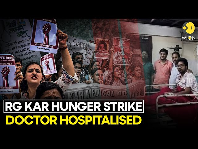 ⁣RG Kar Protest: Junior Doctors Hospitalised, Rest Continue 'Fast-Unto-Death' | WION Origin