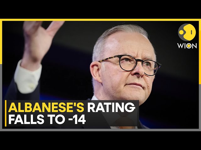 ⁣Australian PM Anthony Albanese's Approval Rating Hits A New Low | World News | WION