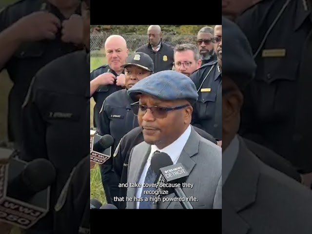 ⁣Detroit Police officer shoots fellow officers, Chief White says