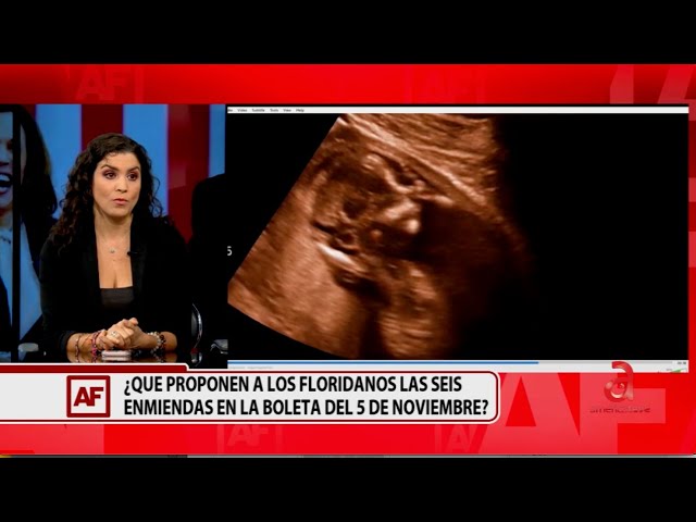 ⁣Debate: El Derecho a aborto en la Constitución de Florida