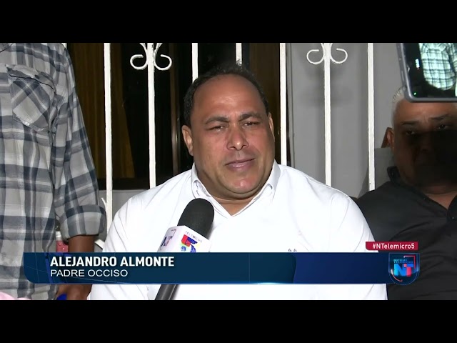 ⁣PN investiga muerte de hijo del abogado y comunicador Alejandro Almonte