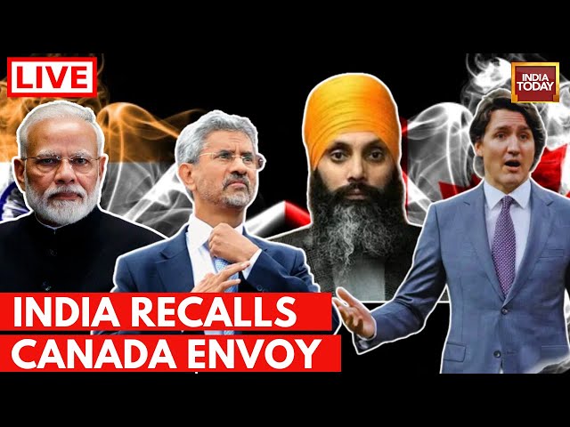 ⁣India-Canada Faceoff Live: No Faith In Trudeau Govt | India Withdraws High Commissioner From Canada