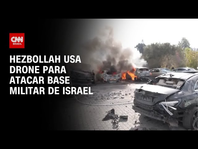 ⁣Hezbollah usa drone para atacar base militar de Israel | WW