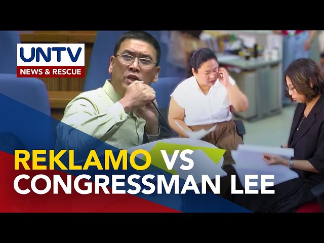 ⁣Agri Party List Rep. Wilbert Lee, nahaharap sa ethics complaint