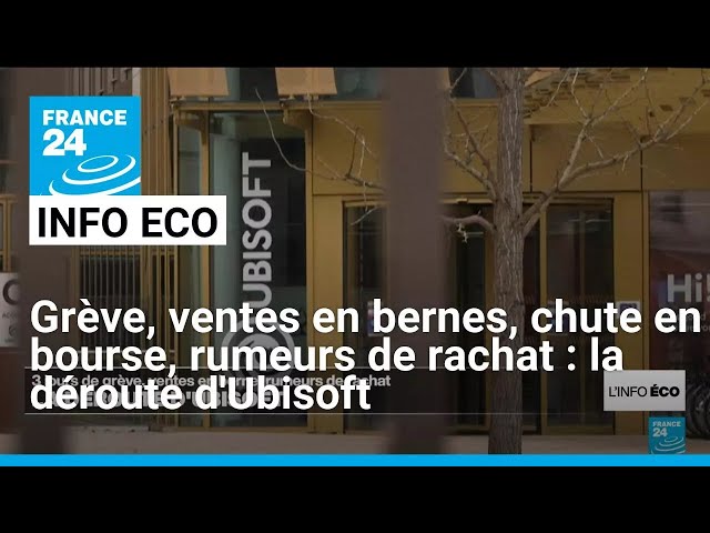 ⁣Grève, ventes en bernes, chute en bourse, rumeurs de rachat : la déroute d'Ubisoft • FRANCE 24