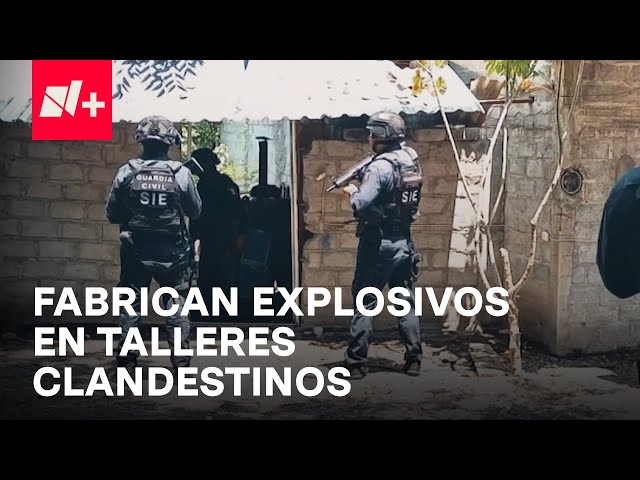 ⁣Grupos Criminales Construyen Talleres Clandestinos de Explosivos en Michoacán