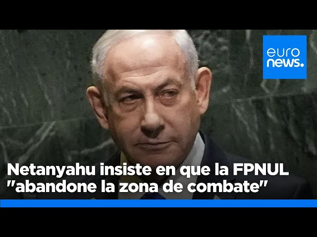 ⁣Netanyahu vuelve a exigir que las fuerzas de paz de la ONU en Líbano "abandonen la zona de …