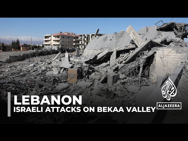 ⁣Bekaa Valley attack: Israeli strike hits playground in town of Douris