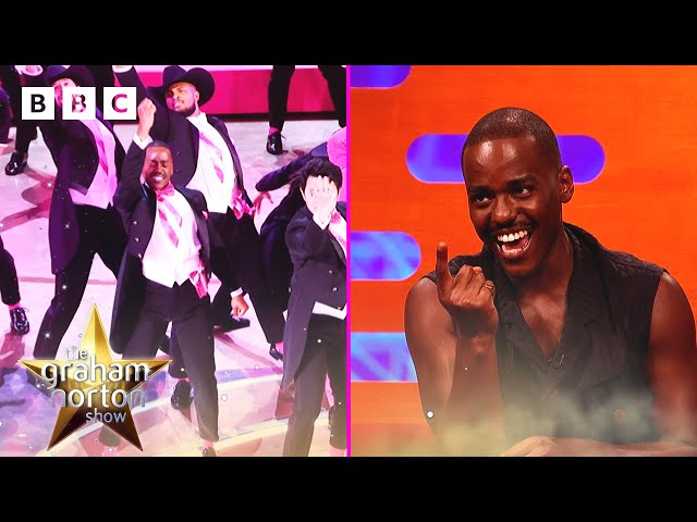 ⁣Ncuti Gatwa LOVED his 'I'm Just Ken' Oscars cameo | The Graham Norton Show - BBC