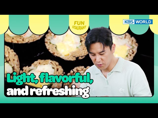 ⁣Masterpiece  Buckwheat Rolls [Stars Top Recipe at Fun Staurant : EP.242-3 | KBS WORLD TV 241014