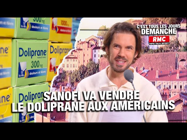 ⁣Sanofi va vendre le Doliprane aux américains !