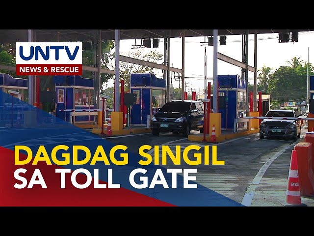 ⁣Dagdag singil sa toll sa NLEX-SLEX Connector, epektibo na ngayong October 15—TRB