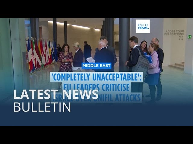 ⁣Latest news bulletin | October 15th – Morning