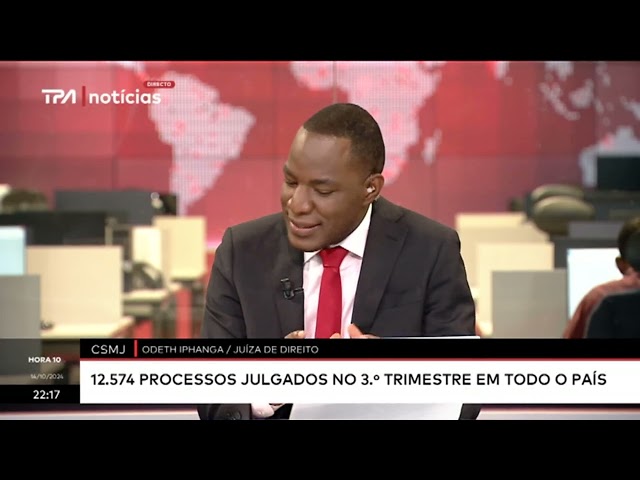 ⁣CSMJ  - 12 574 Processos julgados no 3 º trimestre em todo o país "Hora 10"