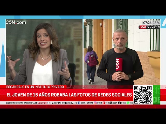 ⁣SAN MARTÍN: UN ALUMNO MODIFICÓ FOTOS de sus COMPAÑERAS con IA y LAS VENDIÓ ONLINE