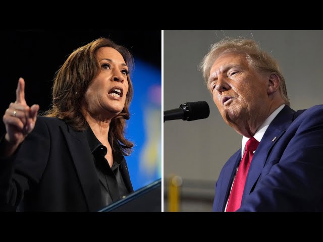 ⁣Trump, Harris set to take their fight in Pennsylvania as polls show they are in a dead heat