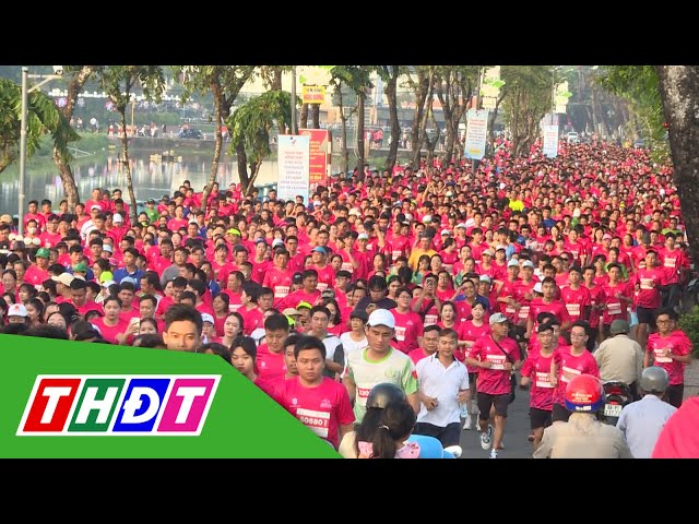 ⁣Ấn tượng Giải Marathon Đất Sen hồng Đồng Tháp 2024 | THDT