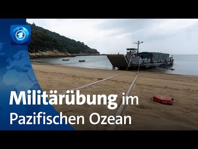 ⁣Konflikt zwischen Taiwan und China spitzt sich wegen Militärübung weiter zu