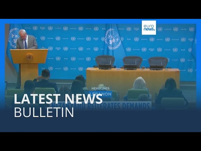 ⁣Latest news bulletin | October 15th – Midday