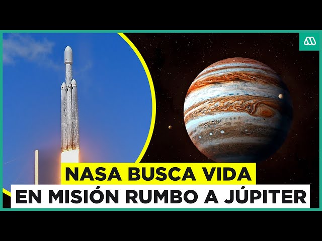 ⁣NASA busca vida en Júpiter: Lanzan misión rumbo a una de sus lunas