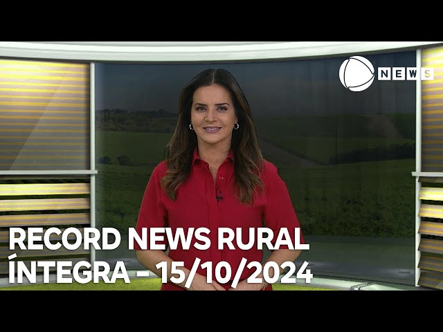 ⁣Record News Rural - 15/10/2024