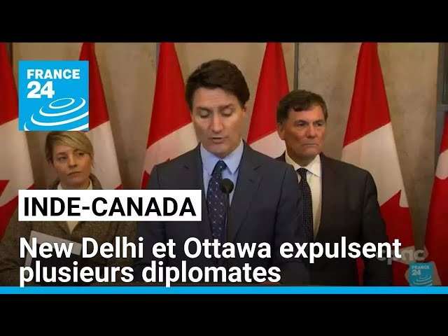 ⁣Crise diplomatique Inde-Canada : New Delhi et Ottawa expulsent plusieurs diplomates • FRANCE 24