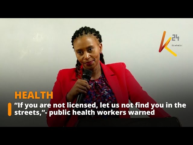 ⁣Public Health workers to face disciplinary action for lack of service certificates, warns Health PS