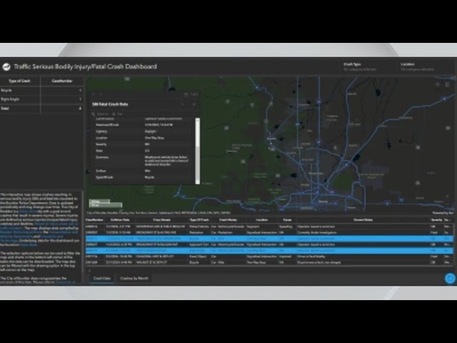 ⁣Boulder police launch new tool to help inform drivers about crashes