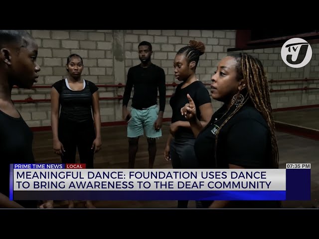 ⁣Meaningful Dance: Foundation uses Dance to Bring Awareness to the Deaf Community | TVJ News