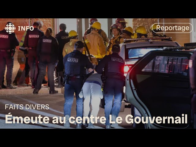 ⁣Une dizaine de jeunes ont déclenché une émeute au centre Le Gouvernail à Beauport