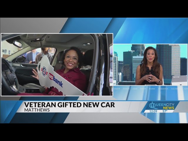 ⁣21-year vet, mother of 6 gifted new car in Matthews