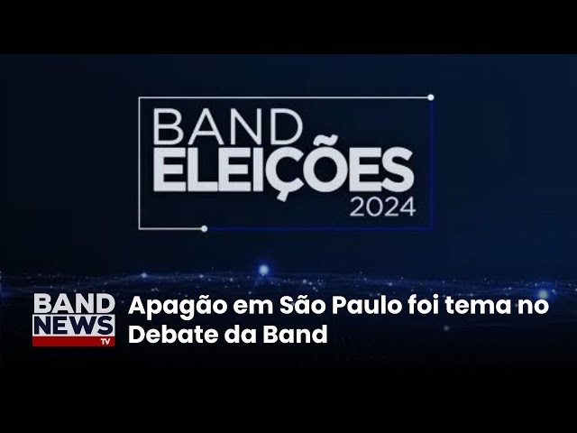 ⁣Boulos e Nunes trocam acusações sobre apagão em SP | BandNewsTV