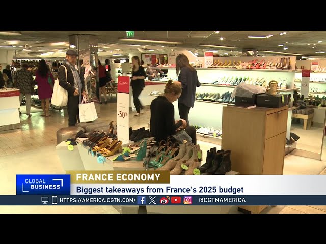 ⁣Global Business: French 2025 Budget