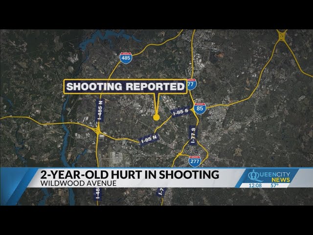 ⁣2-year-old hurt in NW Charlotte shooting