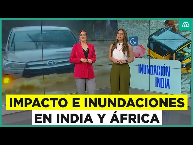 ⁣Impacto de Inundaciones en India y África por Clima Extremo