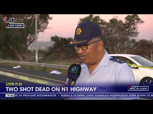 ⁣Shooting allegedly linked to extortion cases in Cape Town